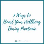 boost your wellbeing during pandemic